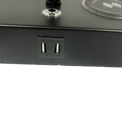Black Table Lamp 15”