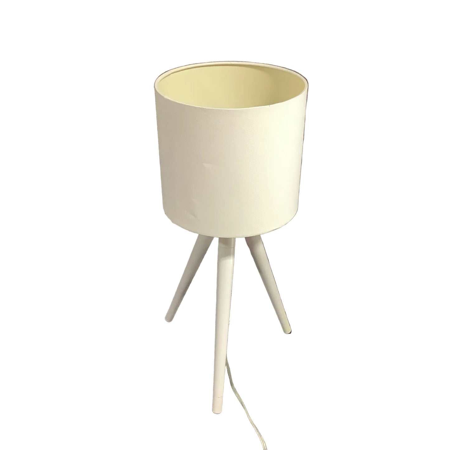 White Tripod Extendable Lamp