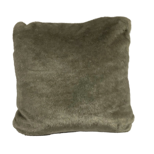 Faux Fur Taupe Pillows