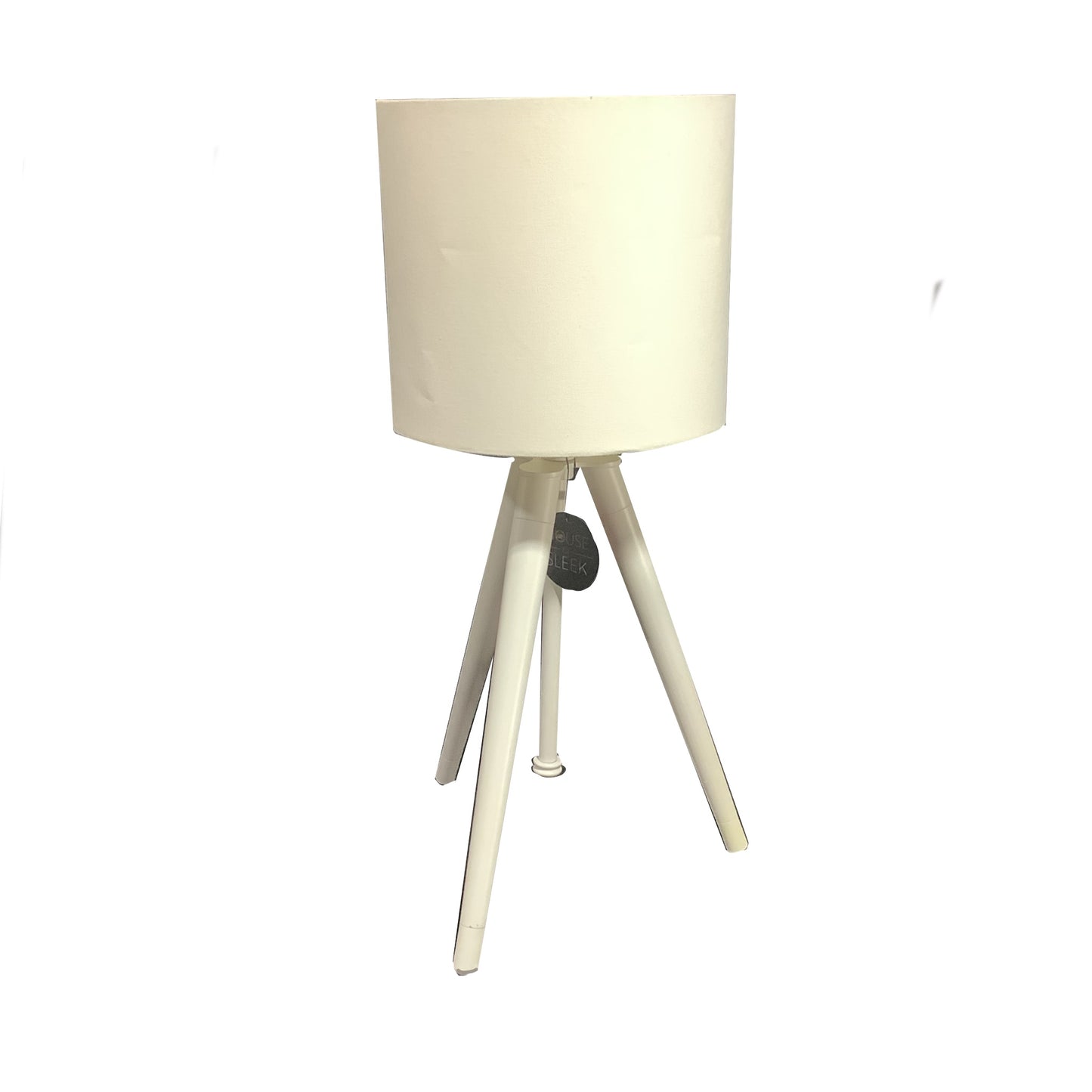 White Tripod Extendable Lamp