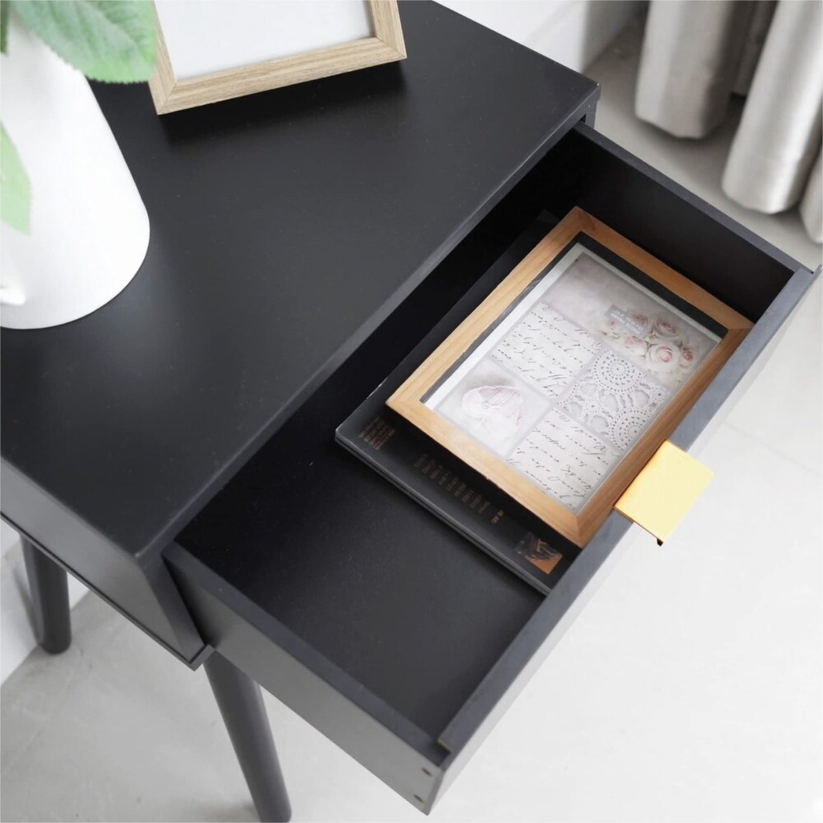 Black Night Stand(set of 2)