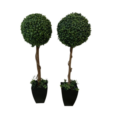 Faux Boxwood Topiary SET OF 2