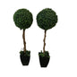 Faux Boxwood Topiary SET OF 2