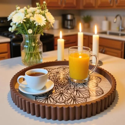 Hand-Carved Wooden Trays