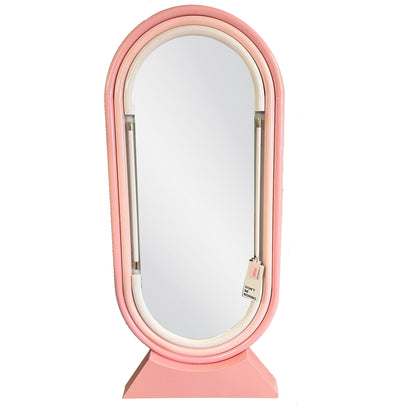 Neon Pink Floor Mirror