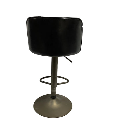 Faux Leather Swivel Barstool