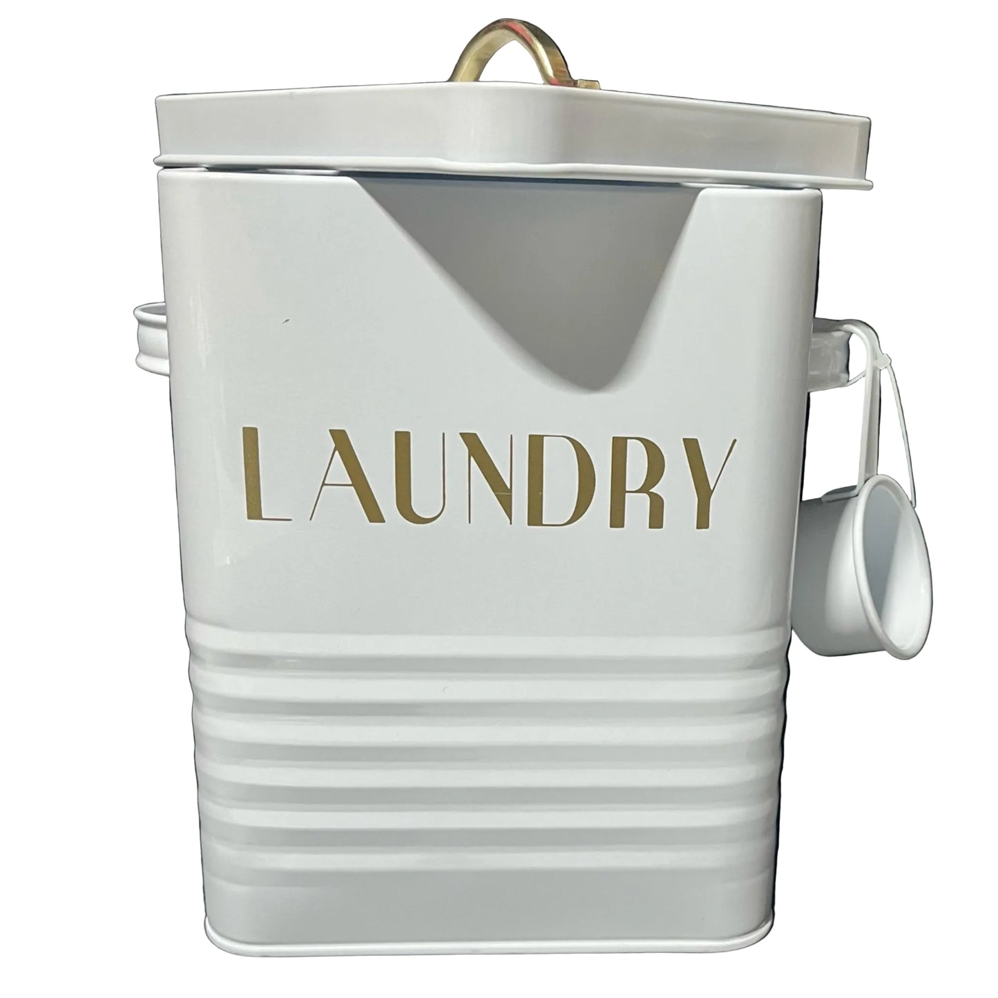 Laundry Tin with Cup