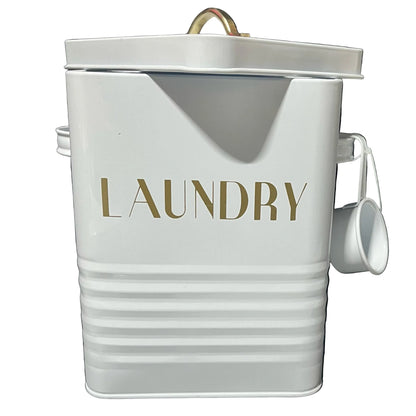 Laundry Tin with Cup