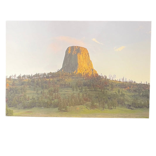 Devils Tower Canvas Wall Art