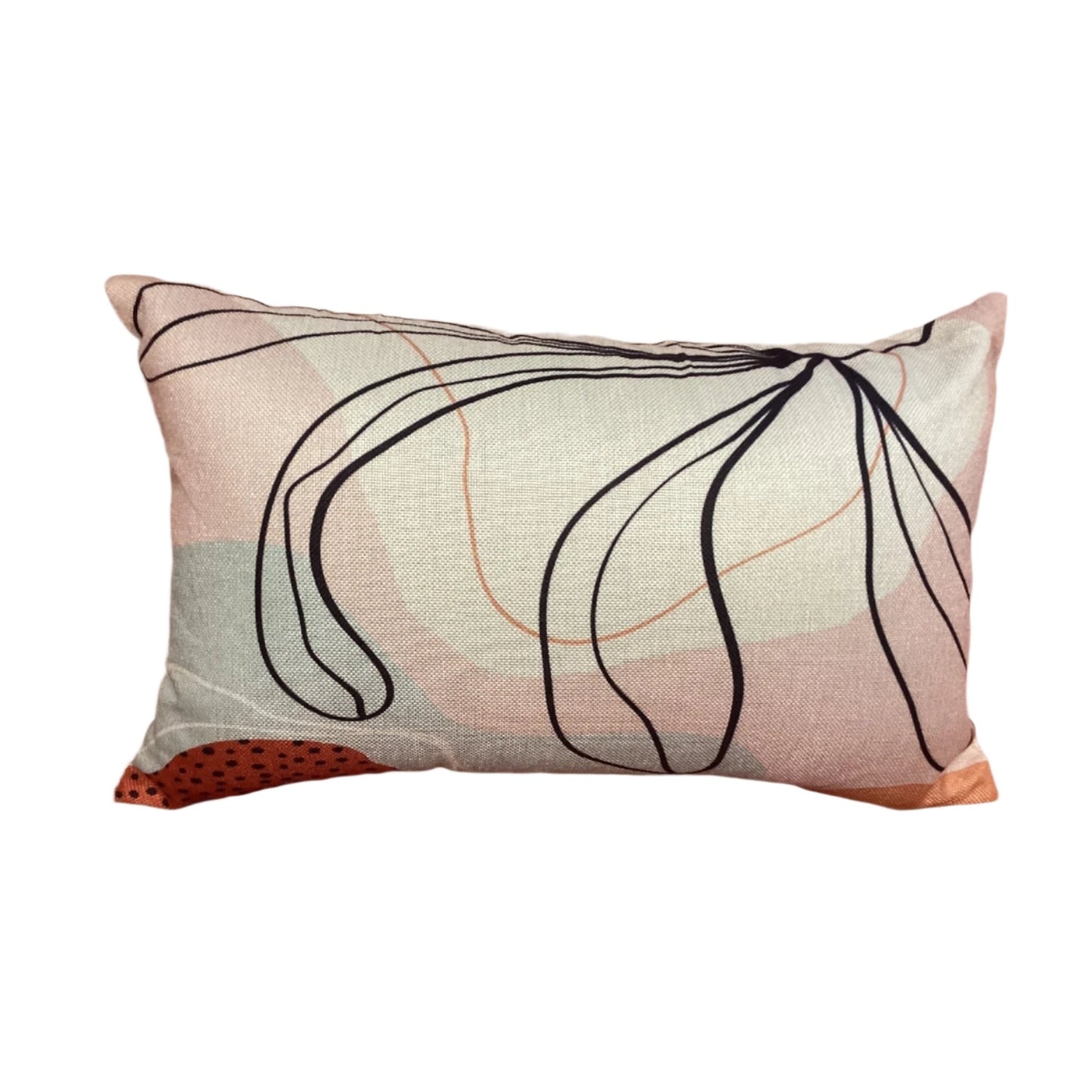 Abstract Pillow Cover-12”x20”
