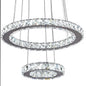 Double Ring Cyrstal Chandelier