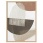 Earth Tone Geometric-48"H x 36"W