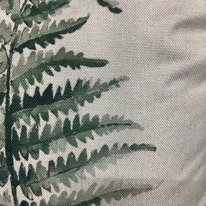 Cozy Modern Fern Leaf Pillow