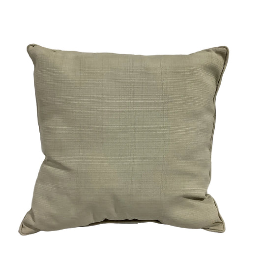 Beige Outdoor Pillows Set of 2