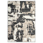 Abstract Pattern Area Rug-6'X9'
