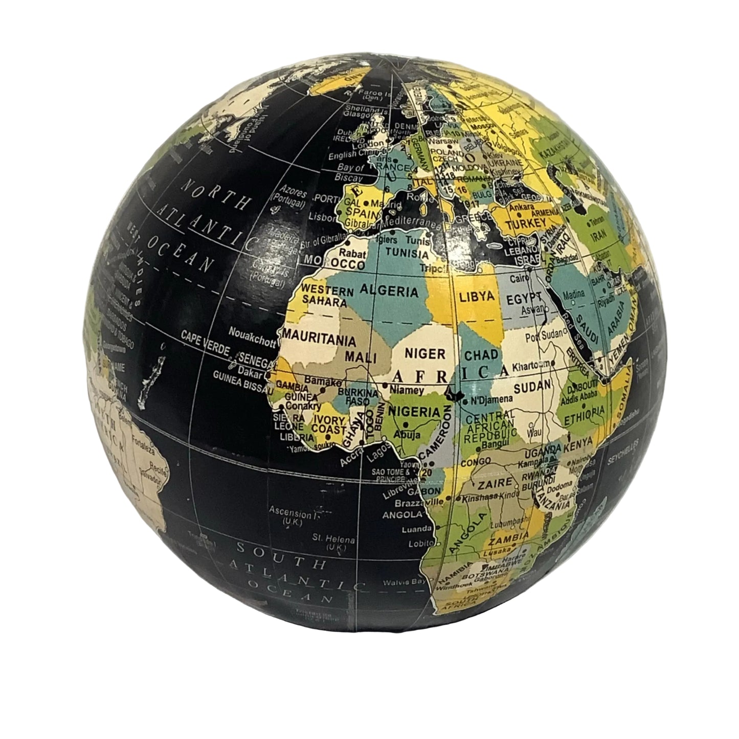 Black Small Globe