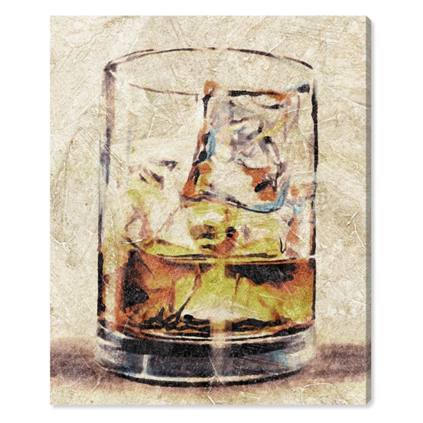 Oliver Gal Pop Art - Abstract Whiskey