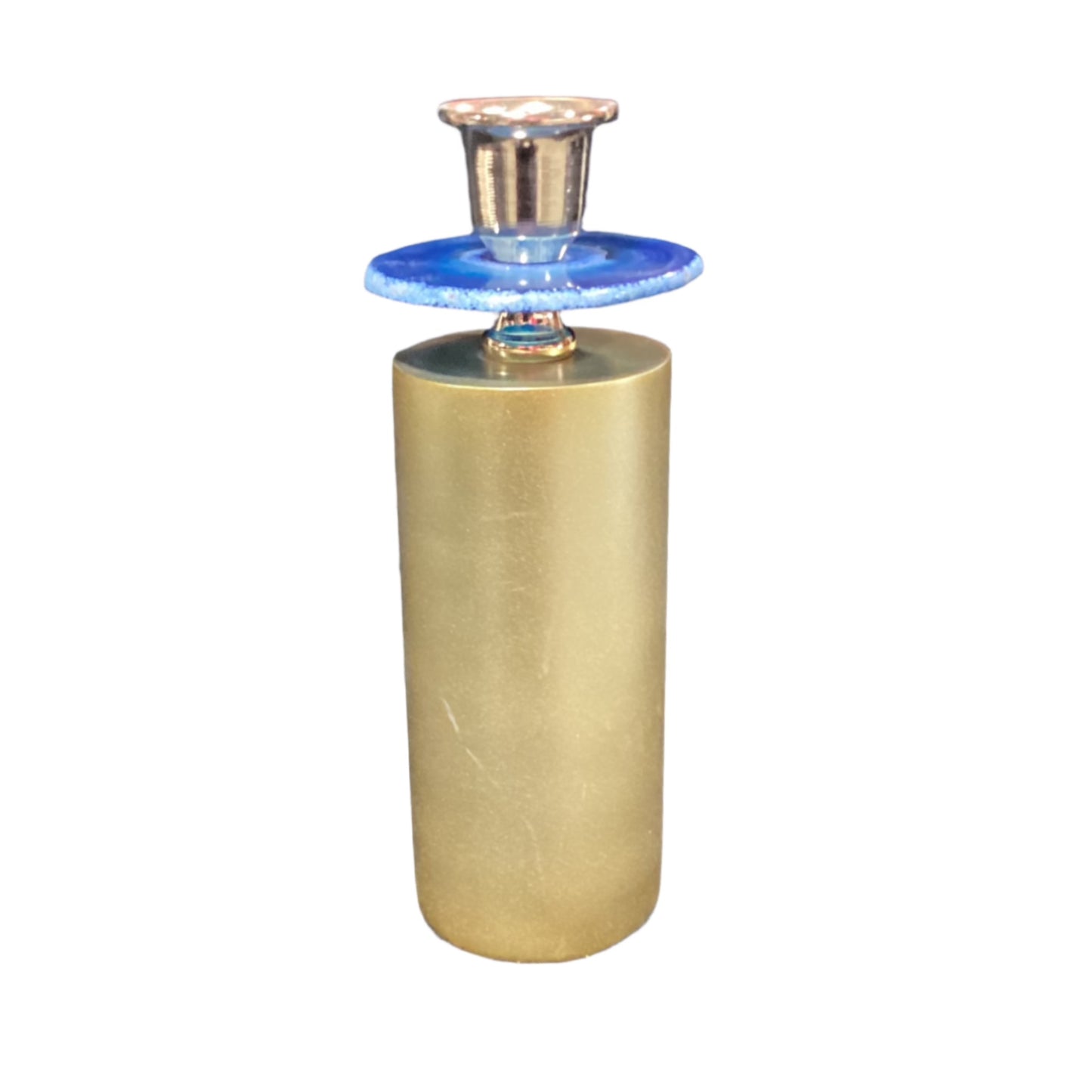 Gold Candle Holder- Open Box