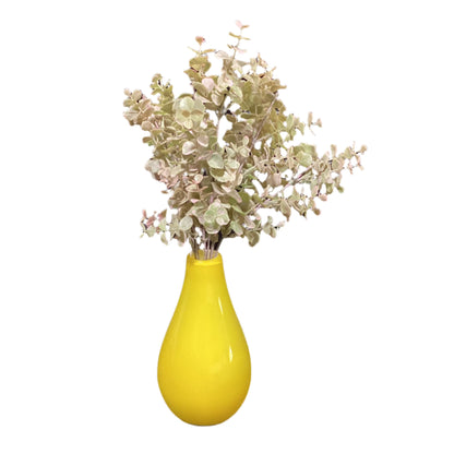 Bright Yellow Vase- OPEN BOX