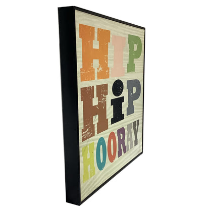 Small Wall Art - Hip Hip Hooray