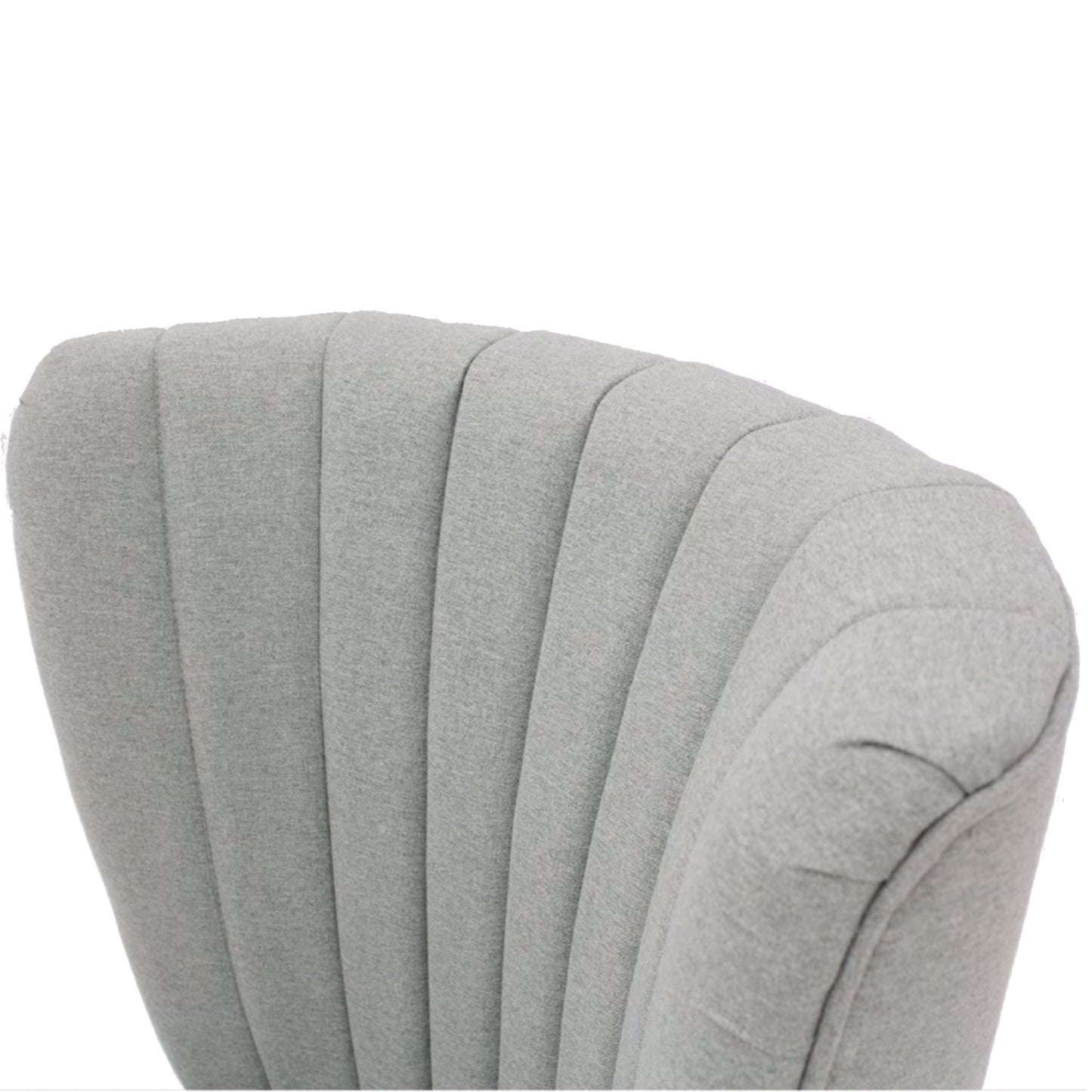Gray wingback chair Set of 2