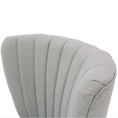 Gray wingback chair Set of 2
