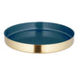 Blue and Gold Serving Tray