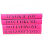 Good Taste Quote S/4 Books