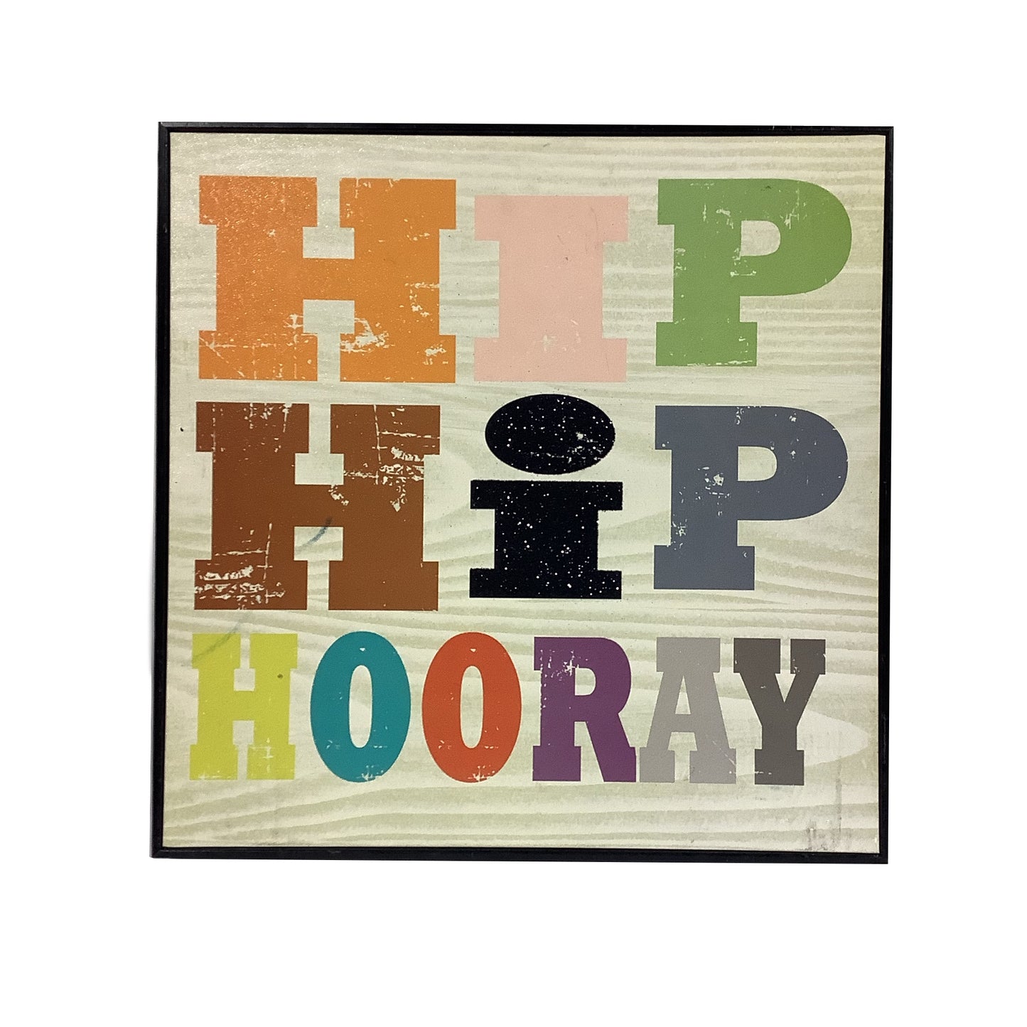 Small Wall Art - Hip Hip Hooray