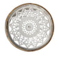 Carved Wooden Table Tray –OPEN BOX