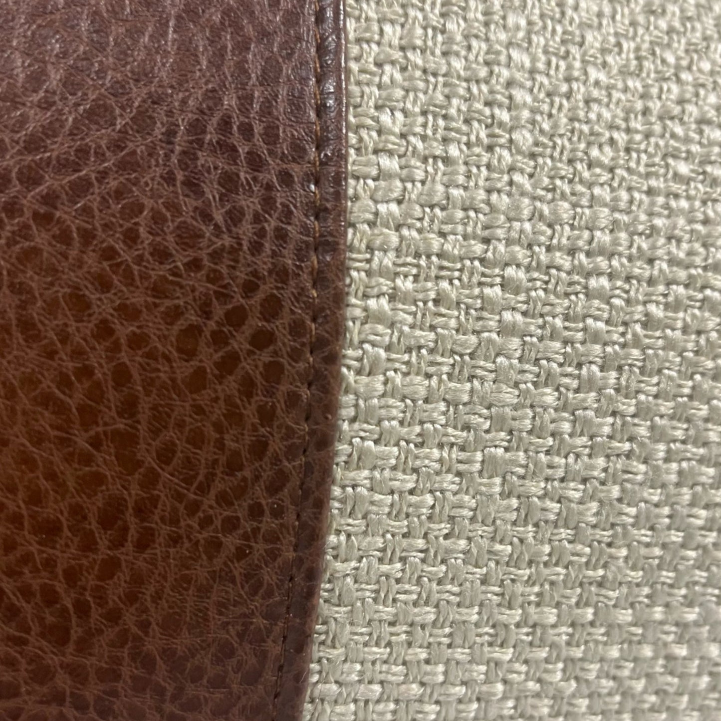 Lumbar Leather Accent Pillow 12x 24