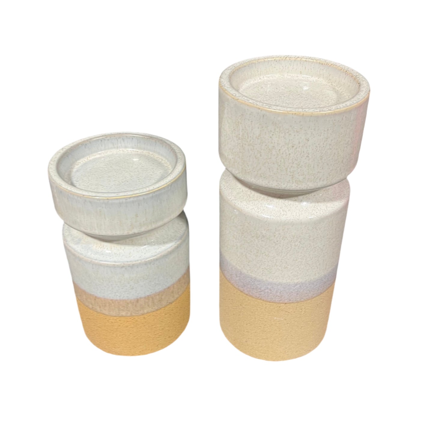 3 Tone Candle Holders (set of 2)