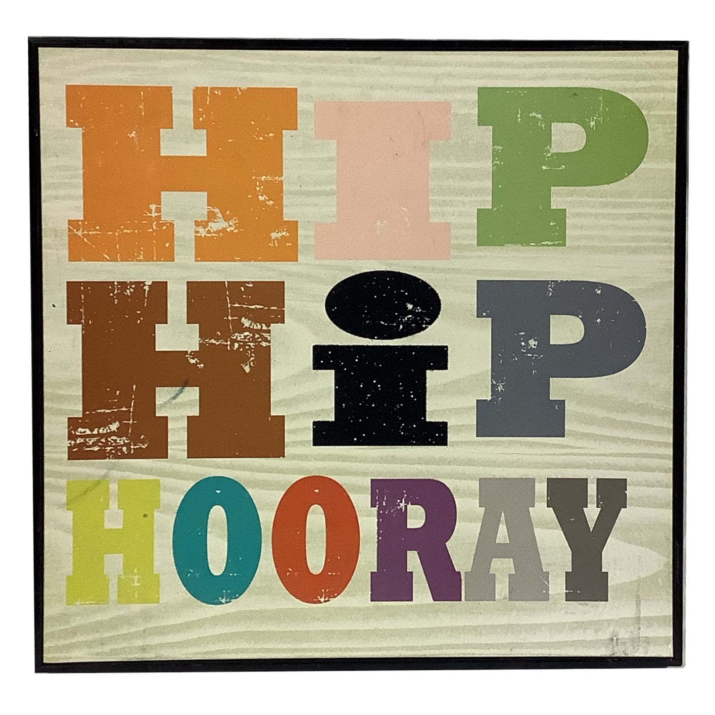 Small Wall Art - Hip Hip Hooray