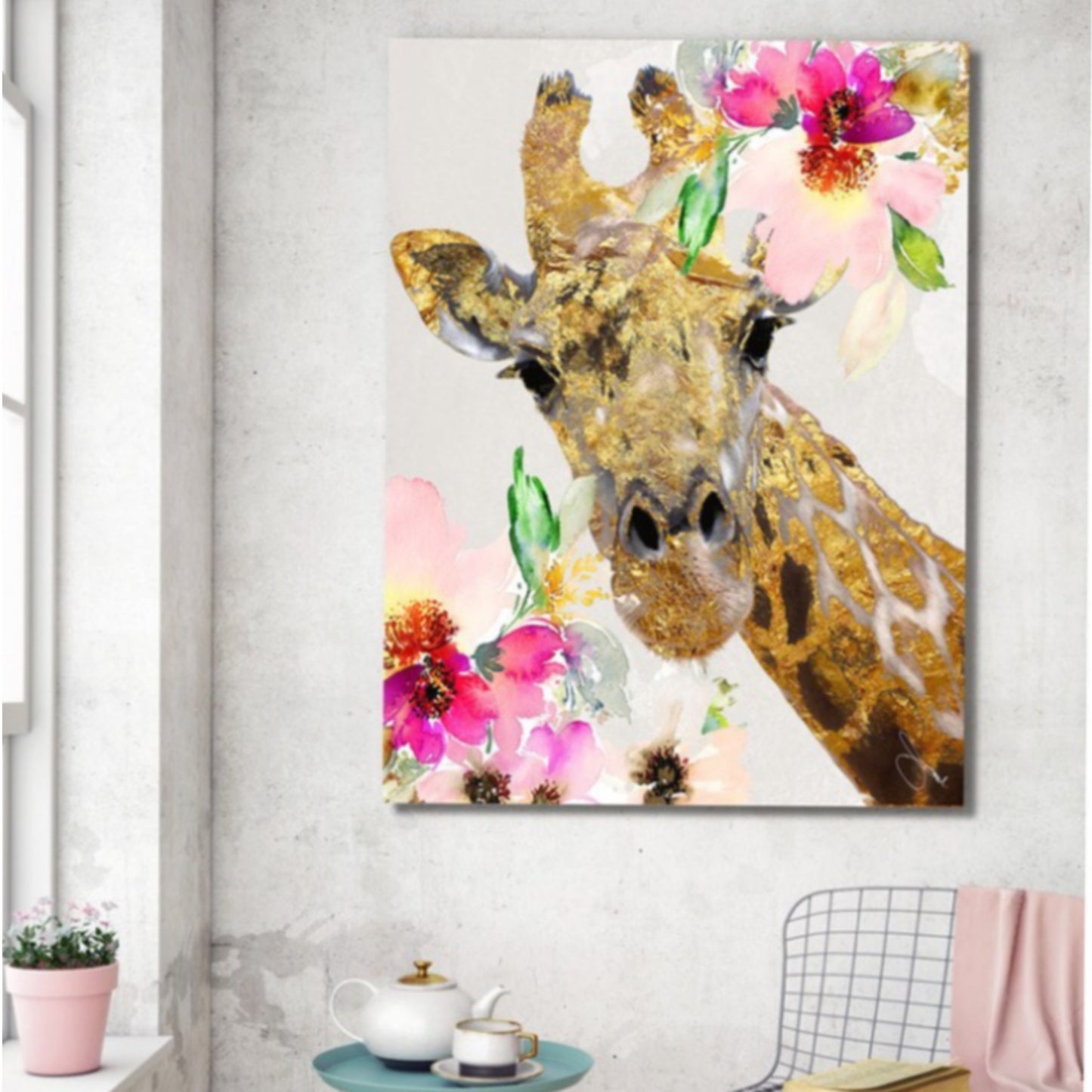 Abstract Giraffe Print