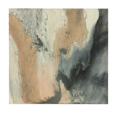 Textured Abstract Seascape Canvas-30” x 30”