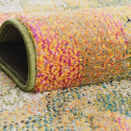 Green Rustic Rectangle Rug 8'x11'