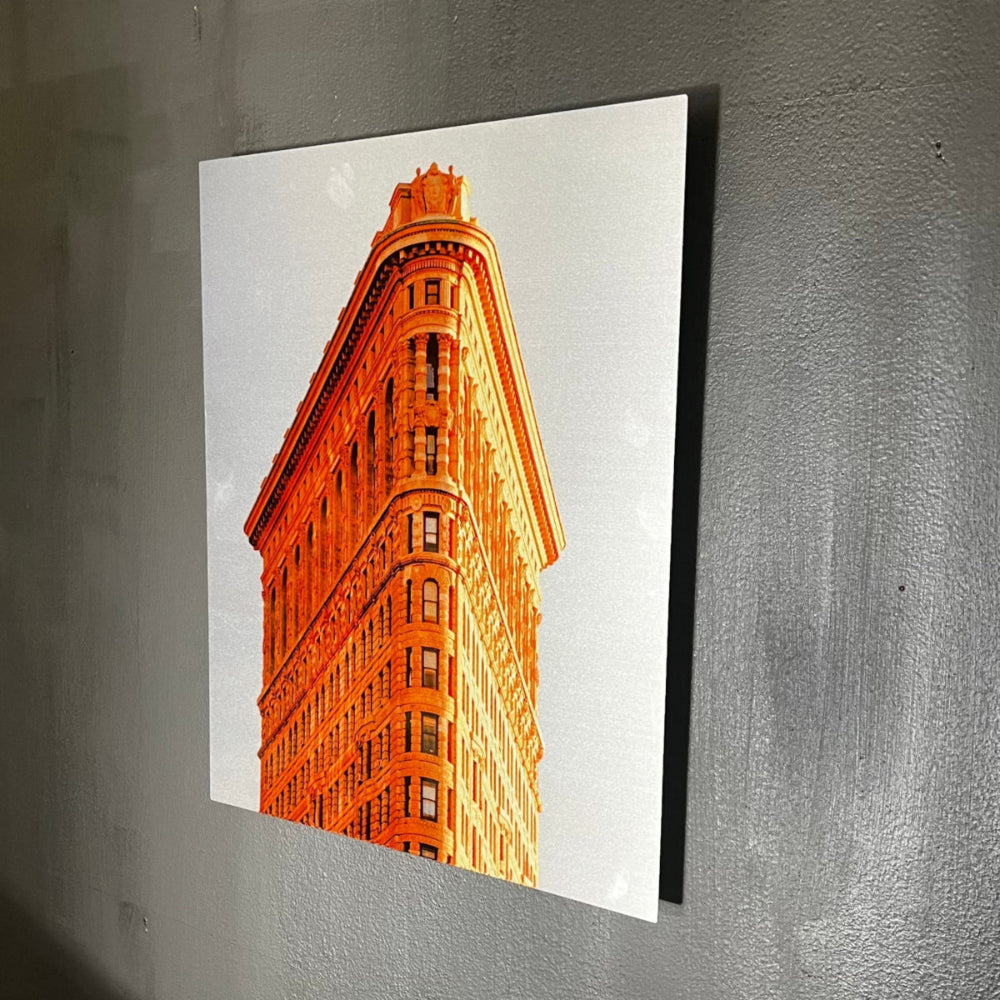 Flatiron Building Reflective Wall Art