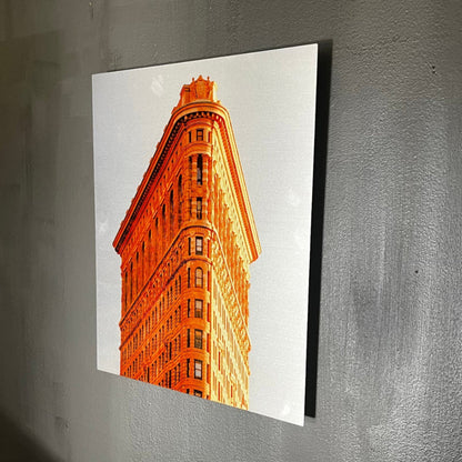 Flatiron Building Reflective Wall Art