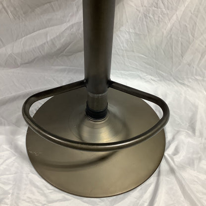 Faux Leather Swivel Barstool