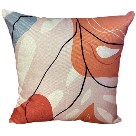 Geometric Print Pillow Cover