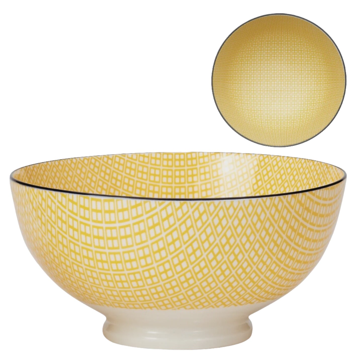 Kiri Porcelain 56 oz 8" Diameter Bowl