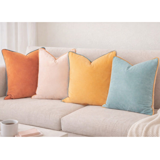 Eve Velvet Pillow - 14"x14"