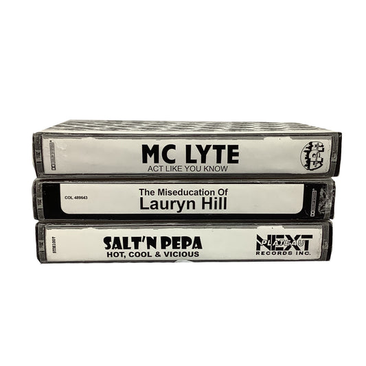 Cassette Tape Books Female Rap