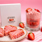 Strawberry Pound Cake Candle. 13 oz. Large Dessert Candle