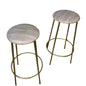 Faux Snake Skin Barstools SET OF 2