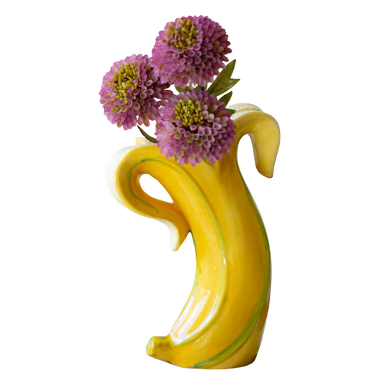 Ceramic Banana Vase