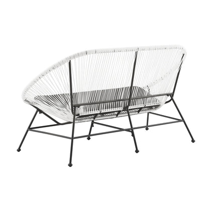 White Outdoor Loveseat- Local Pick Up Or Local Delivery Only