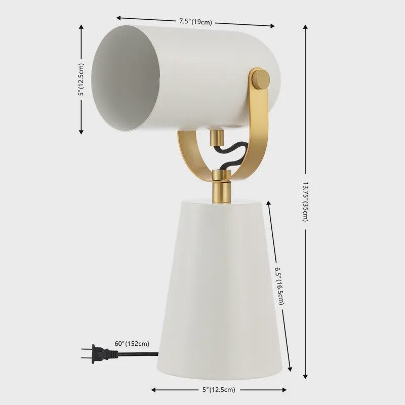 Witty White Table Lamp- Open Box