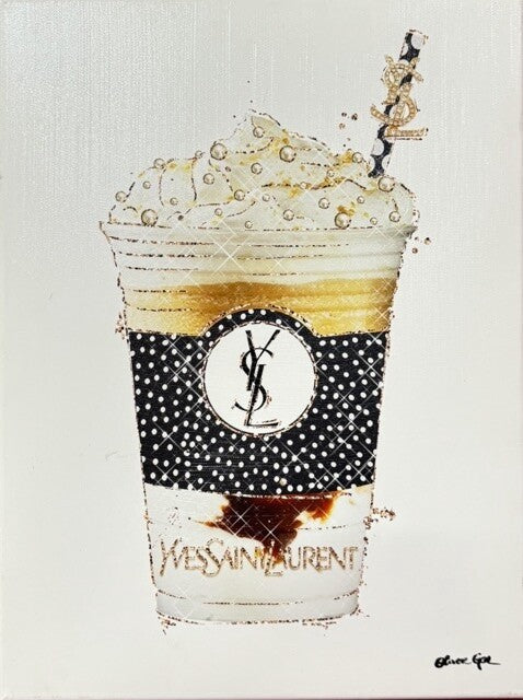 YSL Latte Wall Art-OPEN BOX