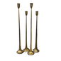 Bronze Candle Holder Set of 4- OPEN BOX
